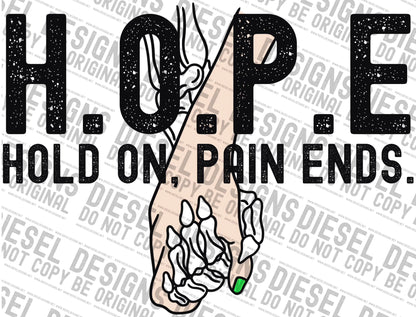 H.O.P.E 1  | 300 DPI | Transparent PNG