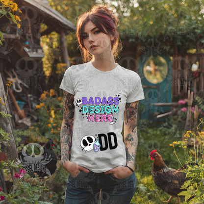 Garden Themed Tshirt Mock Up Set | AI Assisted Mock UP | PNG | Set
