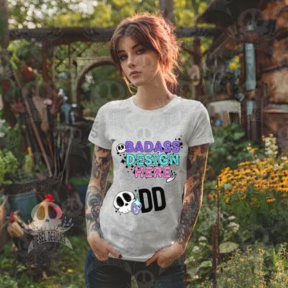 Garden Themed Tshirt Mock Up Set | AI Assisted Mock UP | PNG | Set