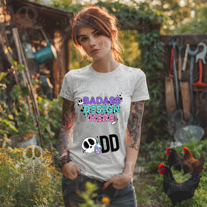 Garden Themed Tshirt Mock Up Set | AI Assisted Mock UP | PNG | Set
