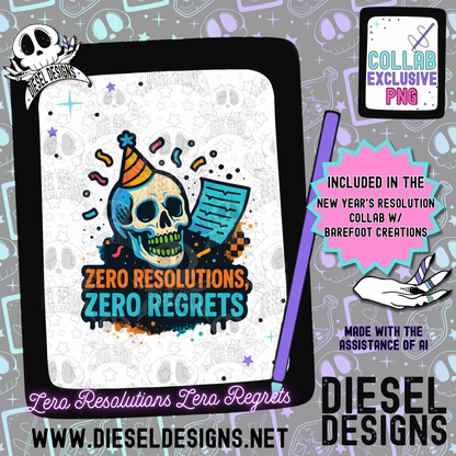 New Year Resolutions Bundle | 300 DPI | PNG | Bundles | Digital File Only