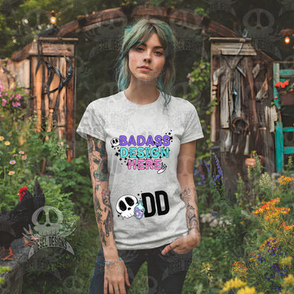 Garden Themed Tshirt Mock Up Set | AI Assisted Mock UP | PNG | Set