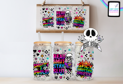 Smut And Reading Collab With RevelYou Design Co | 300 DPI | PNG | Tumbler Wraps | Libby Wraps | Collab | Digital File Only