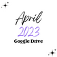 April 2023 | Monthly Drive | 300 DPI | Transparent PNG | Seamless | Tumbler Wraps | Clipart