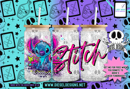 Blue Monster Cheer Fundraiser For Addie Libby Wrap Pack