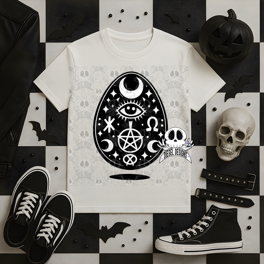 Witchy Egg PNG  | 300 DPI | Transparent PNG | Digital File Only