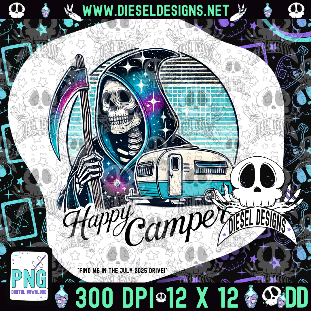 July 2025 Monthly Google Drive | 300 DPI | Transparent PNG | Seamless | Tumbler Wraps | Clipart