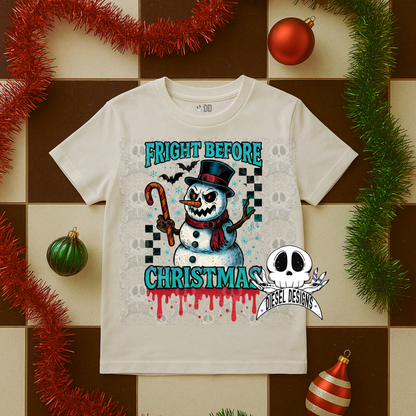 Fright Before Christmas PNG  | 300 DPI | Transparent PNG | Digital File Only