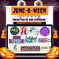 June-O-Ween Fundraiser for Diesel Designs | 300 DPI | Transparent PNG