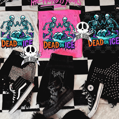 Dead On Ice PNG  | 300 DPI | Transparent PNG | Digital File Only
