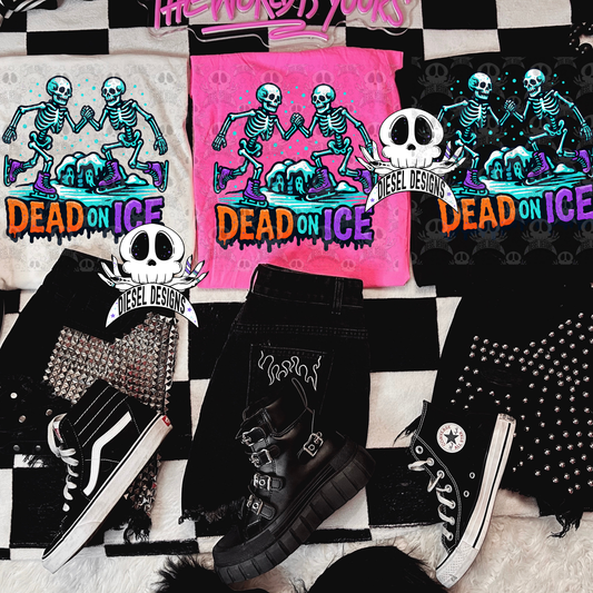 Dead On Ice PNG  | 300 DPI | Transparent PNG | Digital File Only