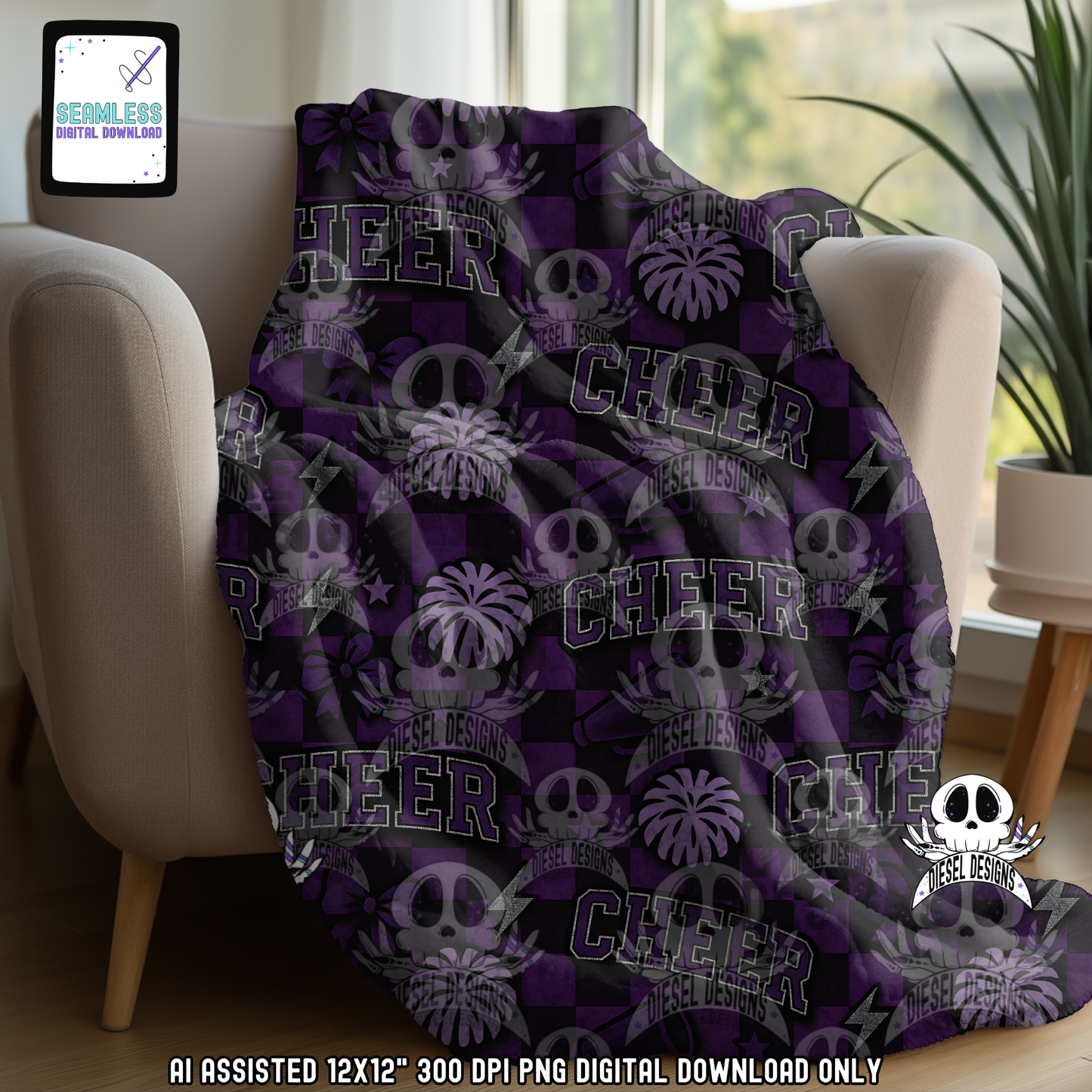 December 2025 Monthly Google Drives | 300 DPI | Transparent PNG | Seamless | Tumbler Wraps | Clipart