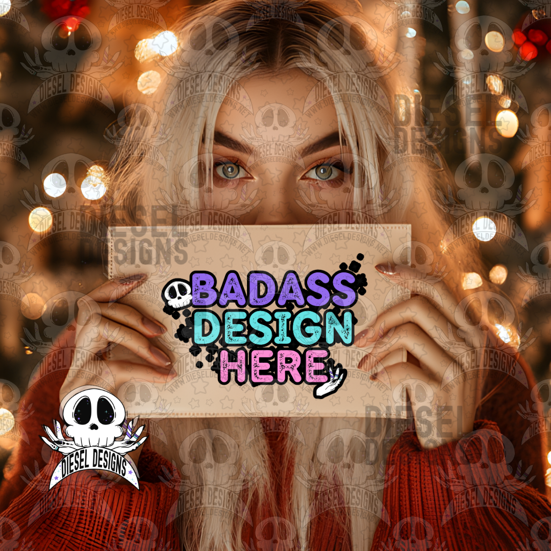 Makeup Bag / Clutch Mock Up Set of 7 | AI Assisted Mock UP | PNG |