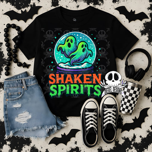 Shaken Spirits PNG  | 300 DPI | Transparent PNG | Digital File Only