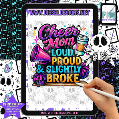 Cheerleader Bundle  | 300 DPI | Transparent PNG | Digital File Only | Bundle