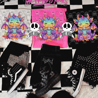 Jersey Devil Fall Vibes PNG  | 300 DPI | Transparent PNG | Digital File Only