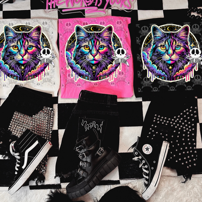 Galaxy Cat V3 PNG  | 300 DPI | Transparent PNG | Digital File Only