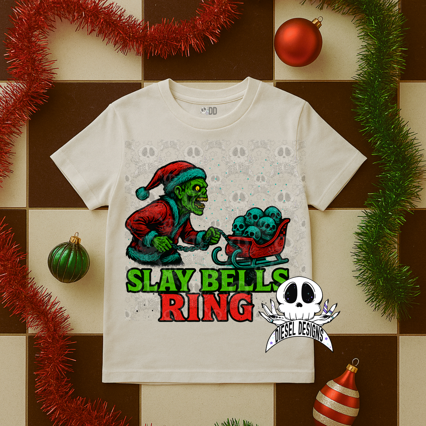 Sleigh Bells Ring V1 PNG  | 300 DPI | Transparent PNG | Digital File Only