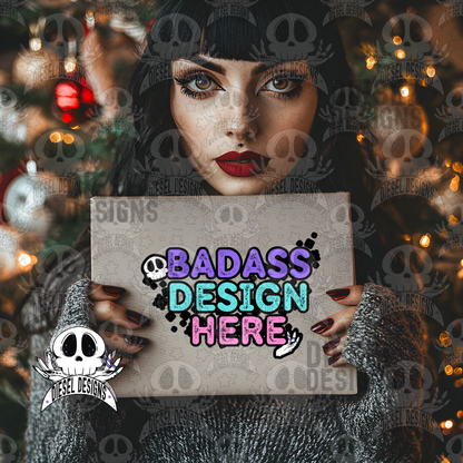 Makeup Bag / Clutch Mock Up Set of 7 | AI Assisted Mock UP | PNG |