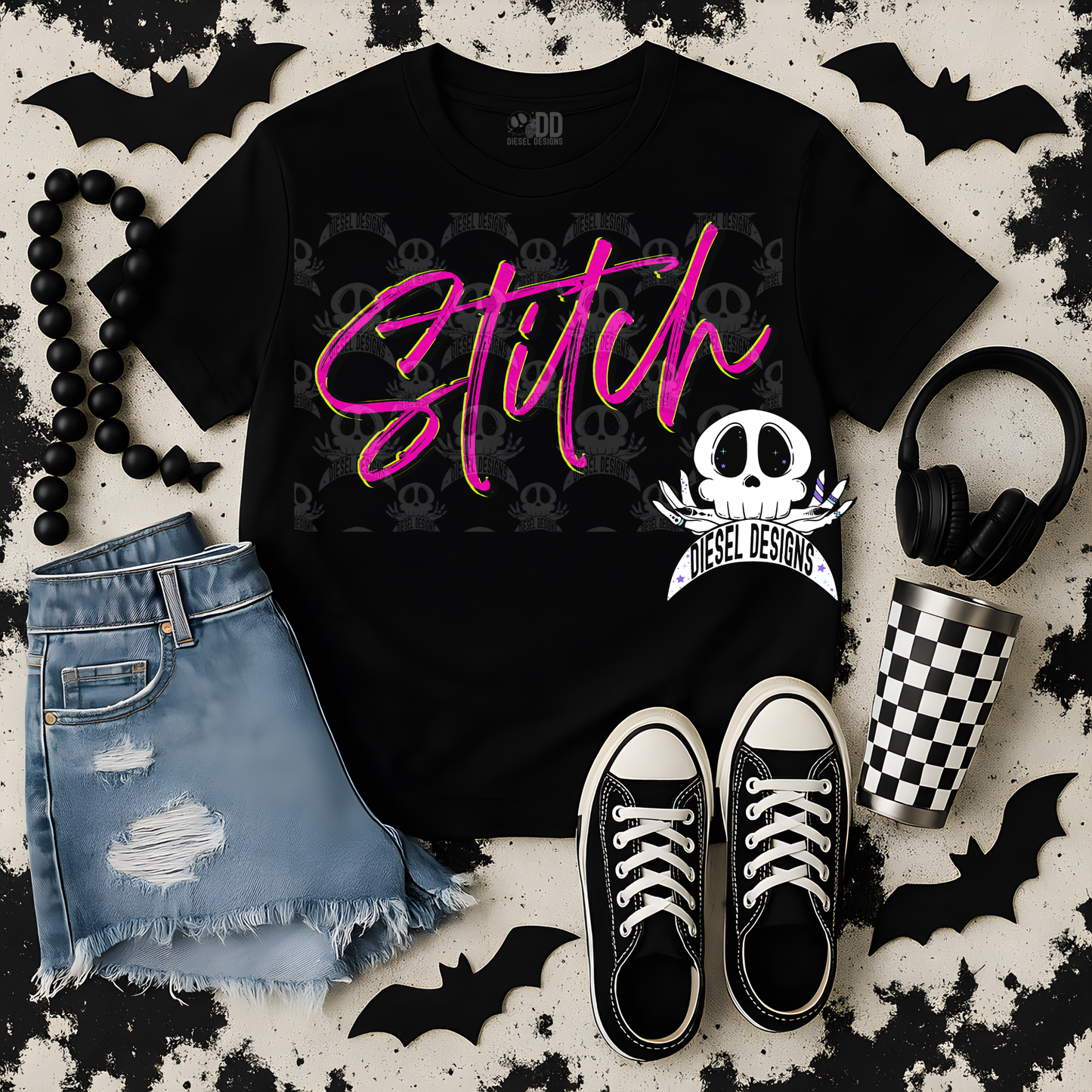 Blue Monster Cheer Fundraiser For Addie PNG Pack