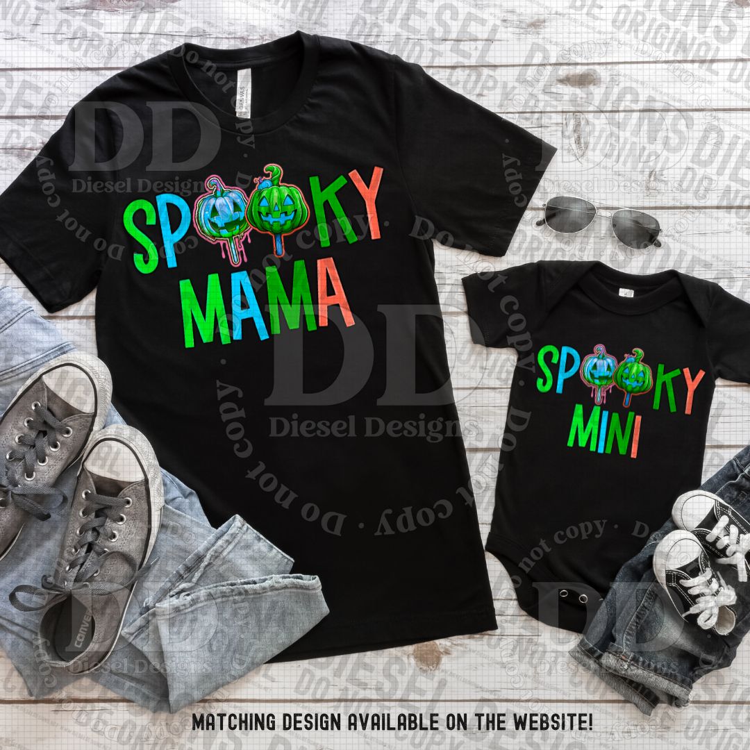Spooky Mama (boy) | 300 DPI | Transparent PNG