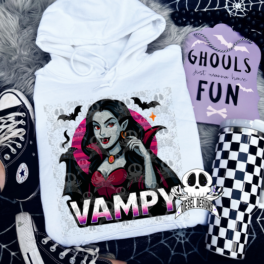 Vampy PNG  | 300 DPI | Transparent PNG | Digital File Only