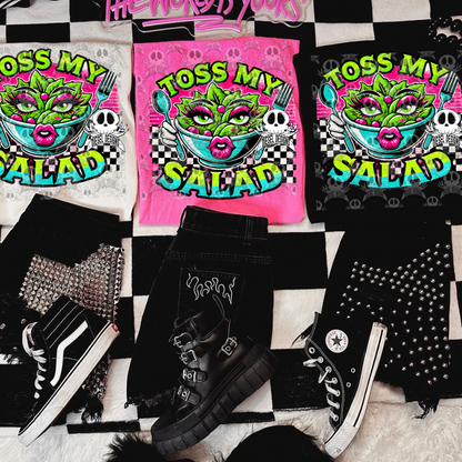 Toss My Salad PNG  | 300 DPI | Transparent PNG | Digital File Only