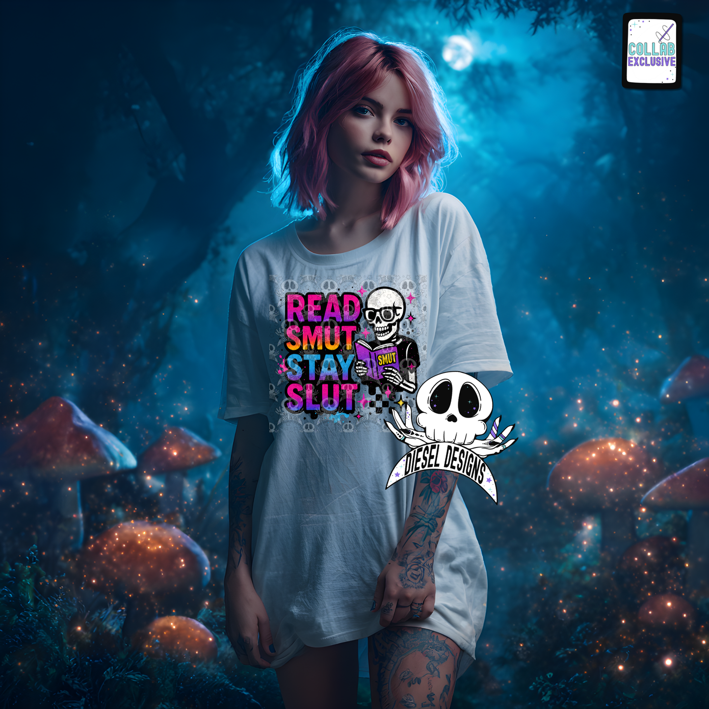 Smut And Reading Collab With RevelYou Design Co | 300 DPI | PNG | Tumbler Wraps | Libby Wraps | Collab | Digital File Only