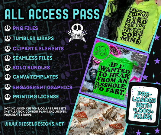 All-Access Pass | Printing License included!