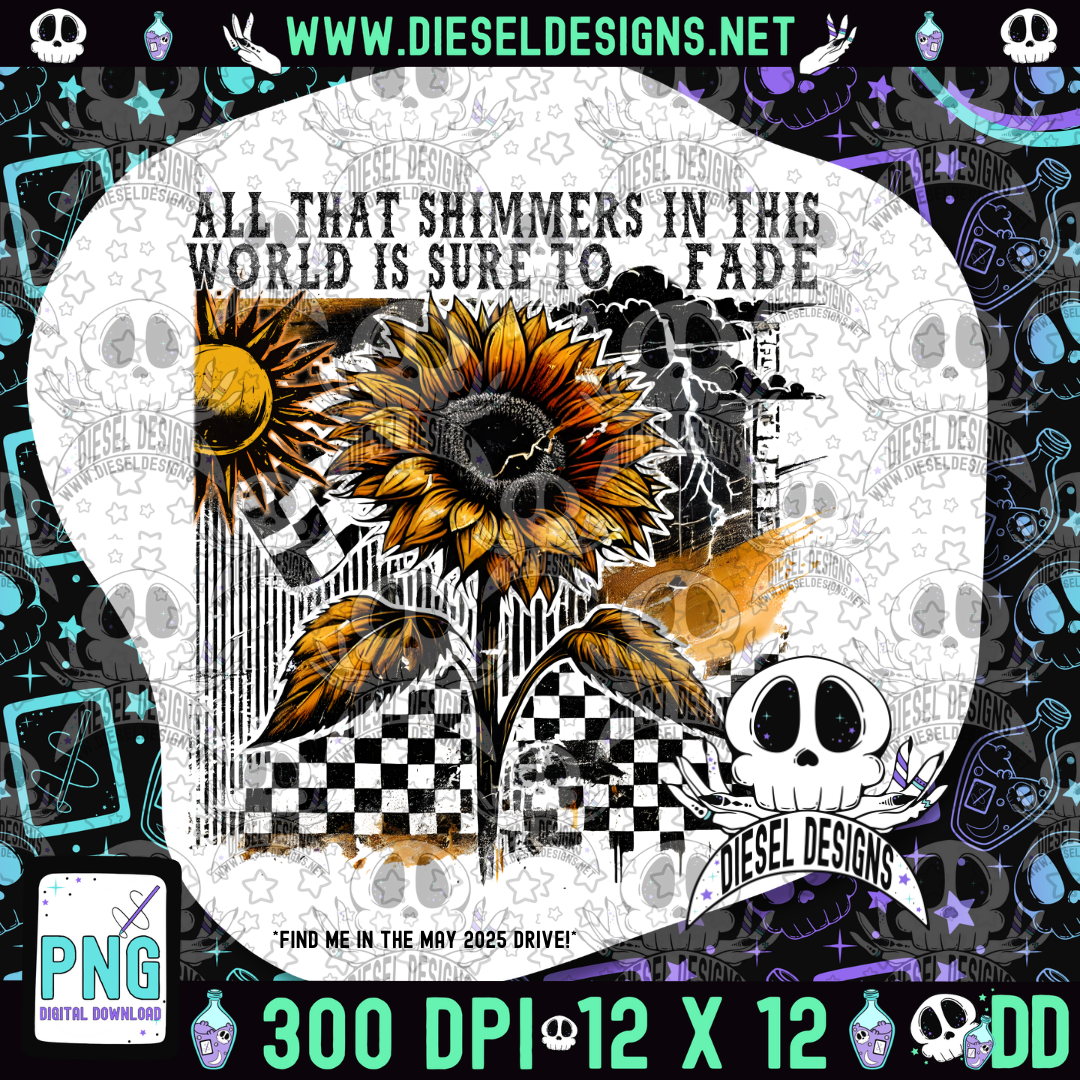 All That Shimmers PNG  | 300 DPI | Transparent PNG | Digital File Only