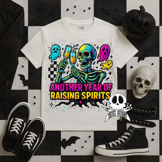 Another Year Of Raising Spirits PNG  | 300 DPI | Transparent PNG | Digital File Only