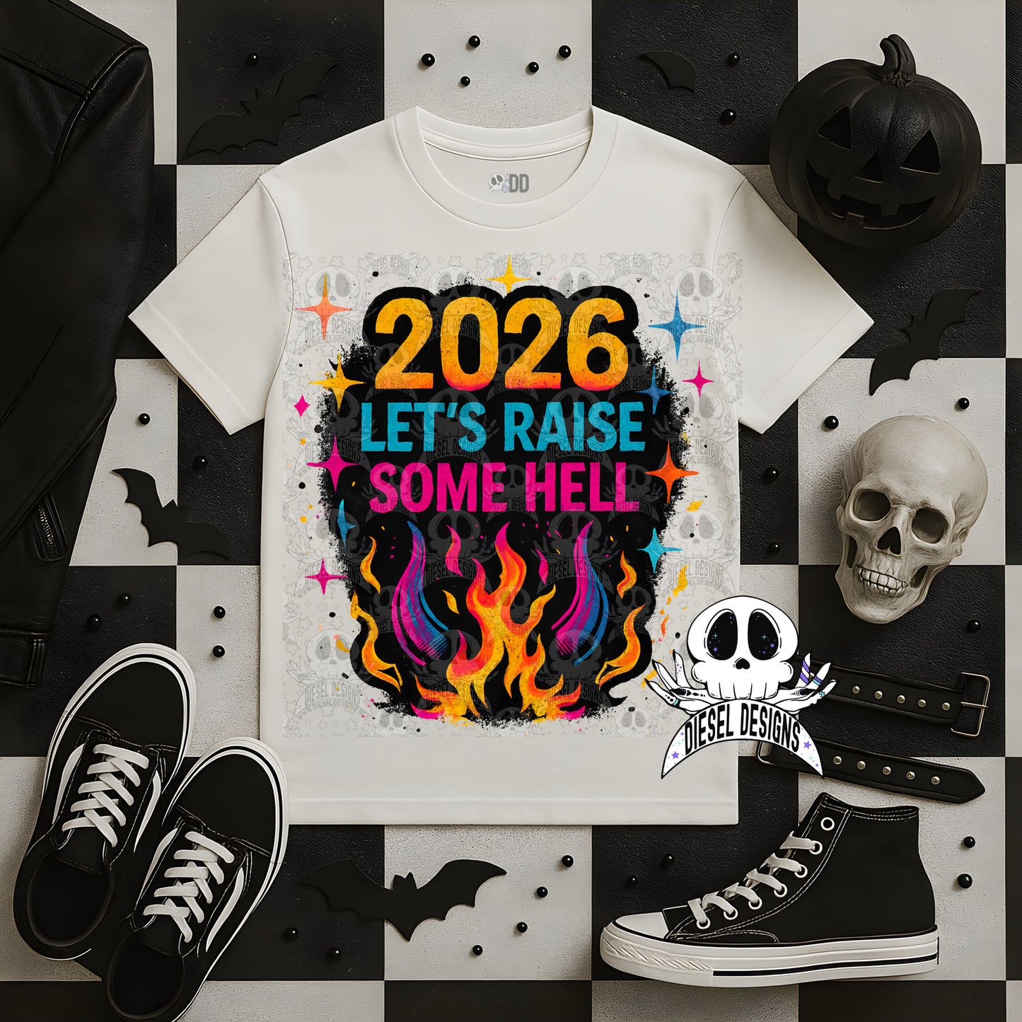2026 Let’s Raise Hell PNG  | 300 DPI | Transparent PNG | Digital File Only
