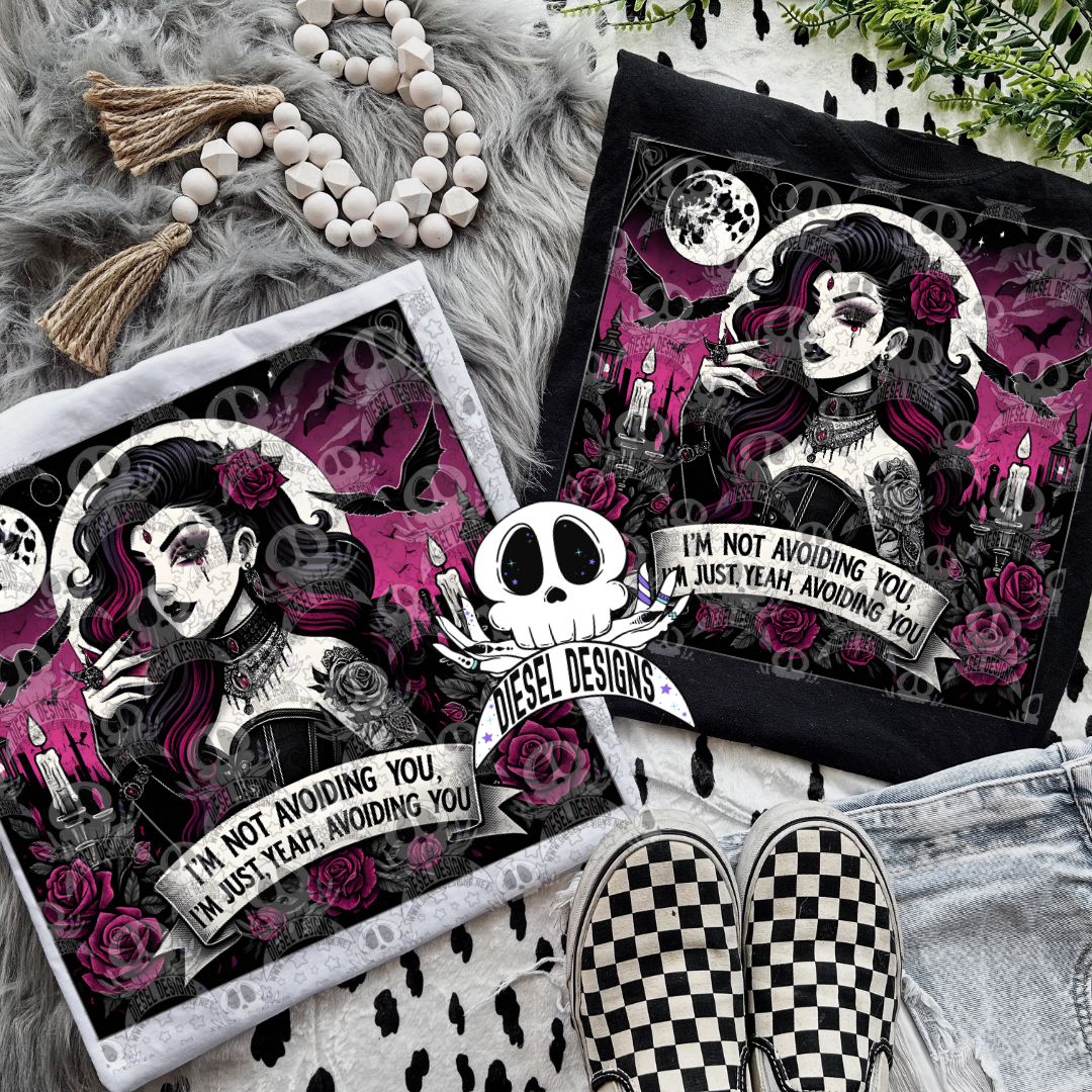 Im Not Avoiding You PNG  | 300 DPI | Transparent PNG | Digital File Only