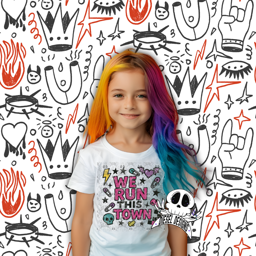 We Run This Town PNG  | 300 DPI | Transparent PNG | Digital File Only