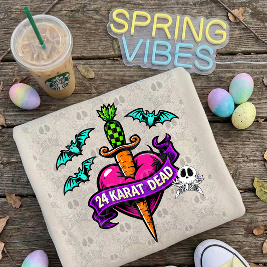 24 Karat Dead PNG  | 300 DPI | Transparent PNG | Digital File Only