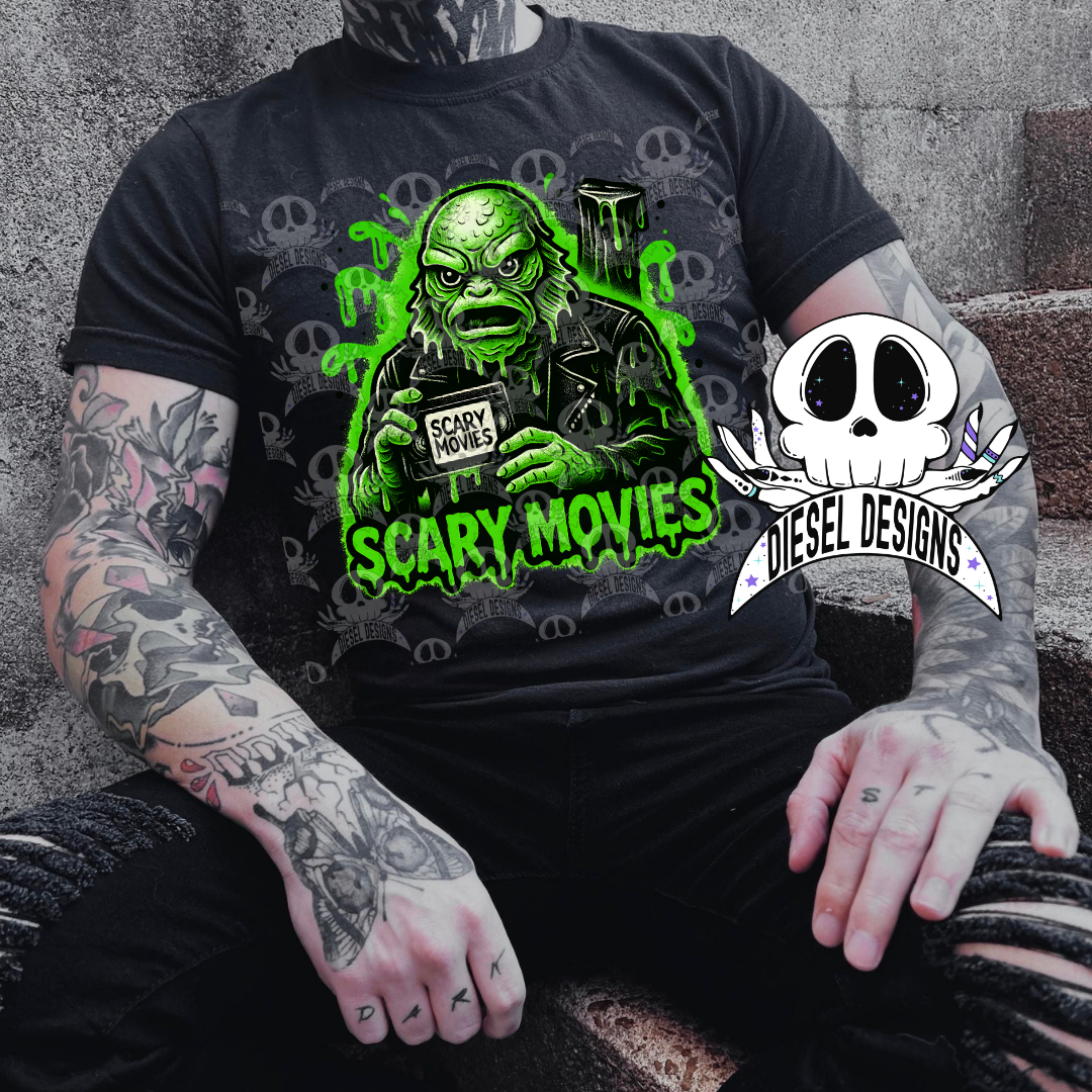 Swamp Man Scary Movie PNG  | 300 DPI | Transparent PNG | Digital File Only