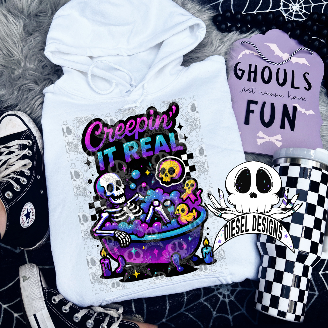 Creepin’ It Real PNG  | 300 DPI | Transparent PNG | Digital File Only