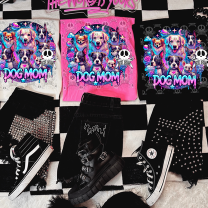 Galaxy Dog Mom PNG  | 300 DPI | Transparent PNG | Digital File Only