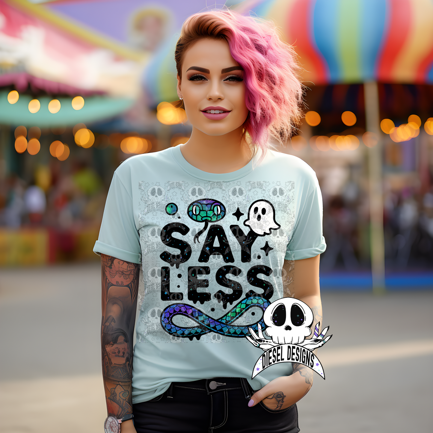 Say Less V2 PNG  | 300 DPI | Transparent PNG | Digital File Only