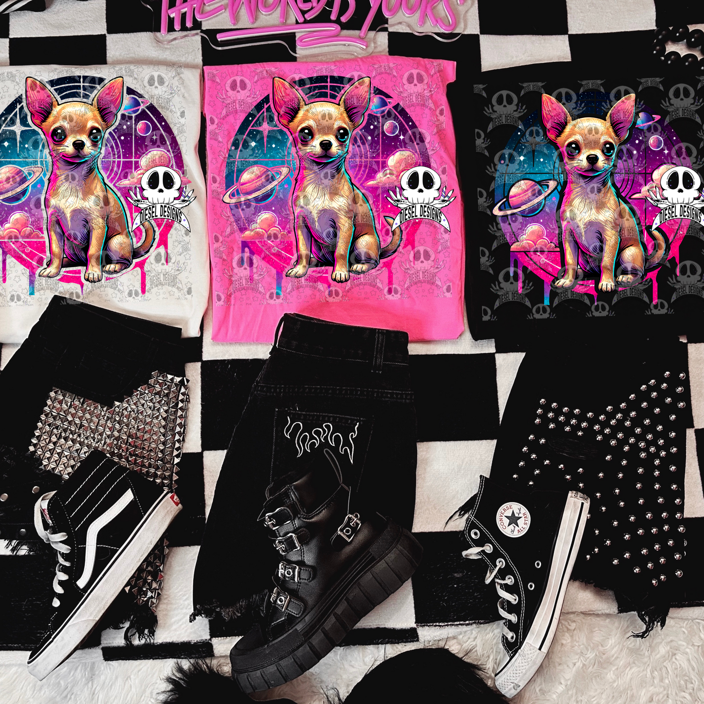 Galaxy Chihuahua PNG  | 300 DPI | Transparent PNG | Digital File Only