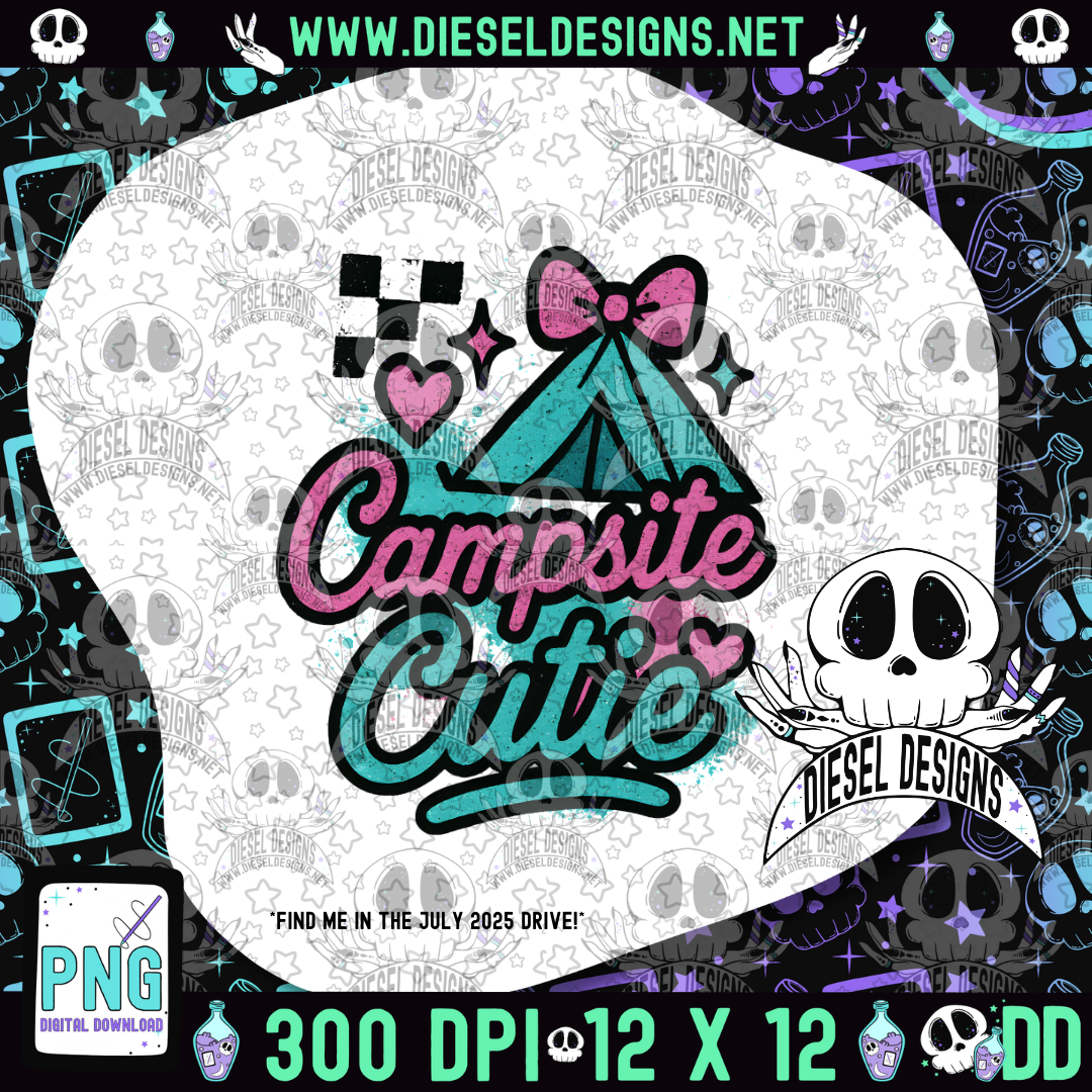 Camping Fun Bundle  | 300 DPI | Transparent PNG | Digital File Only | Bundle