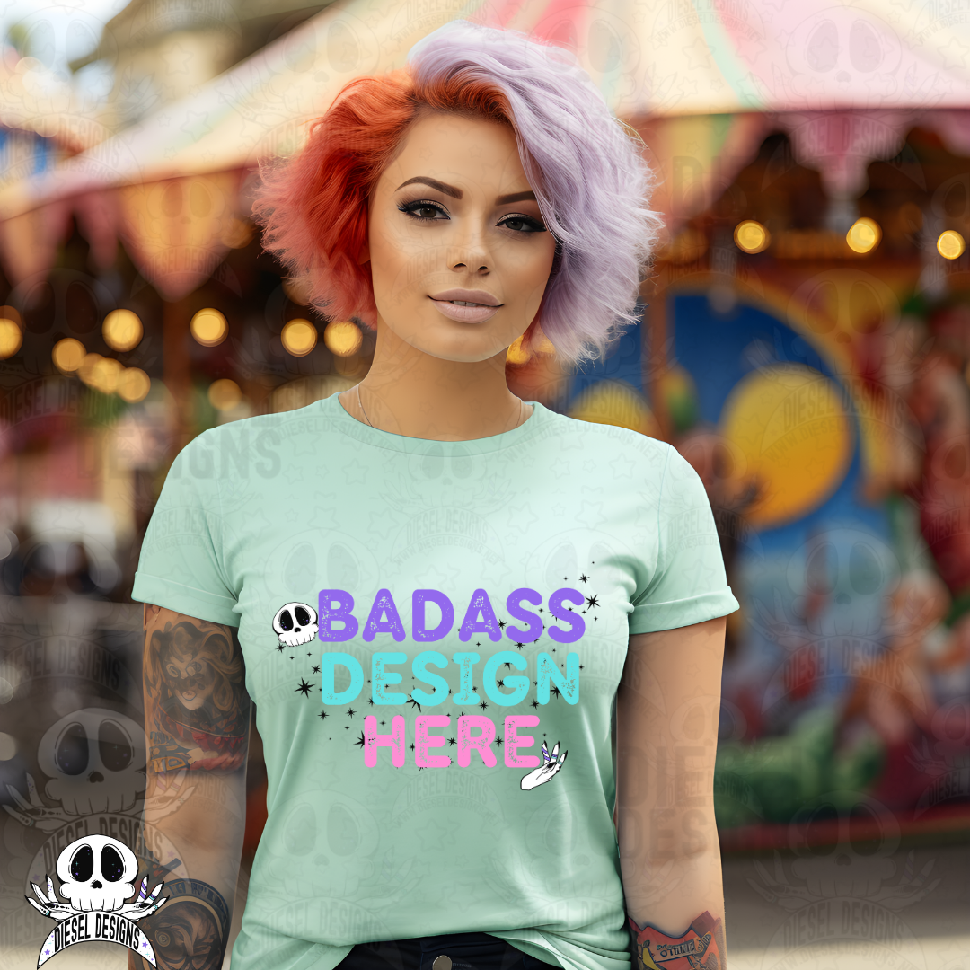 Day At The Carnival Set of 6 Mock Ups | AI Assisted Mock UP | PNG |