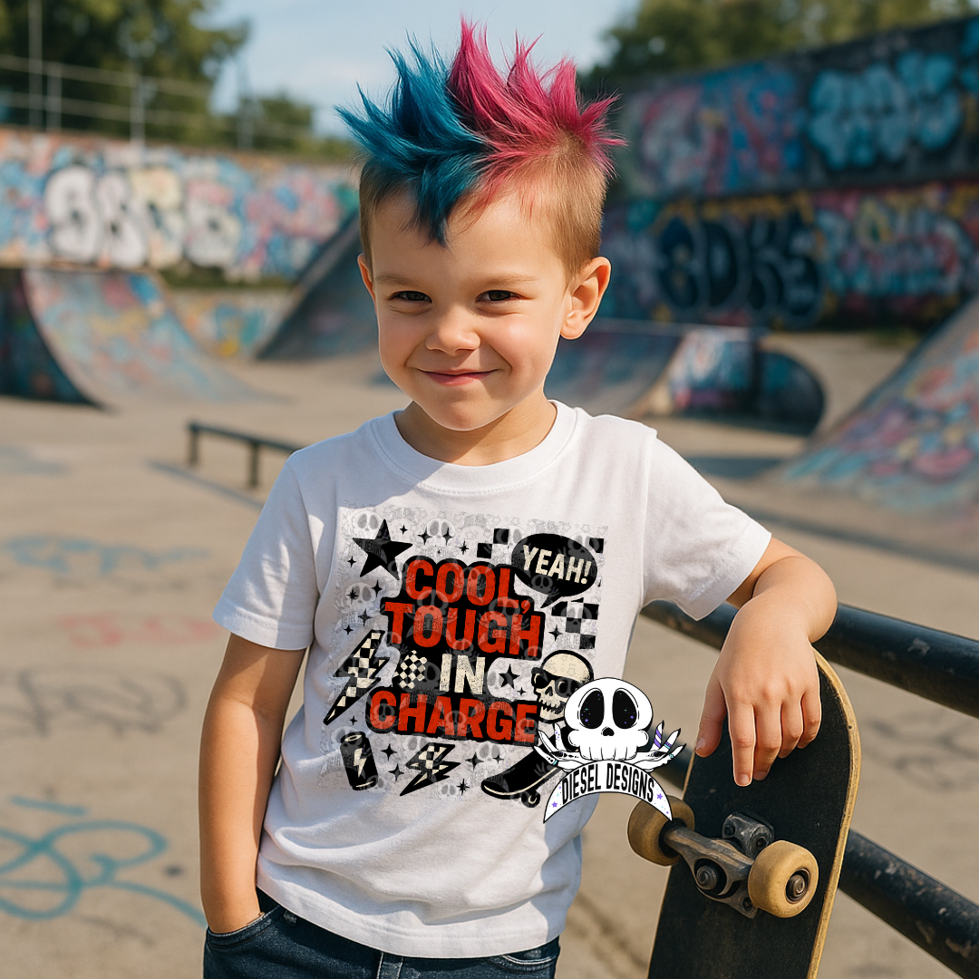 Punk Rock Bundle- Boy Designs  | 300 DPI | Transparent PNG | Digital File Only | Bundle