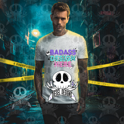 White Tshirt Crime Scene Set of 12 Mock Ups | AI Assisted Mock UP | PNG |