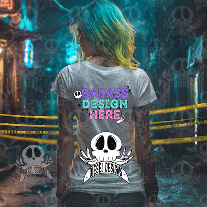 White Tshirt Crime Scene 2 Set of 11 Mock Ups | AI Assisted Mock UP | PNG |