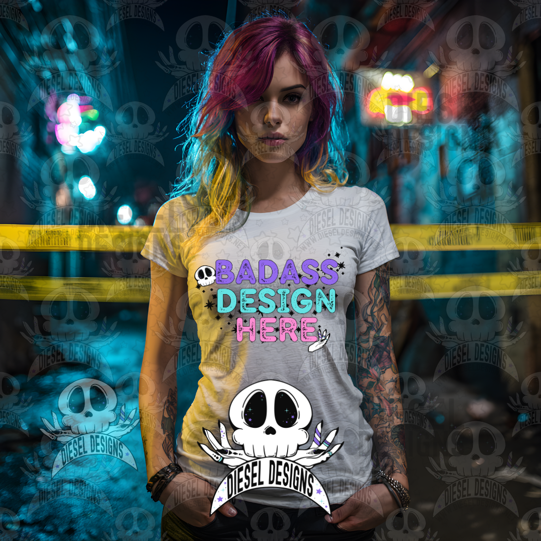 White Tshirt Crime Scene 2 Set of 11 Mock Ups | AI Assisted Mock UP | PNG |