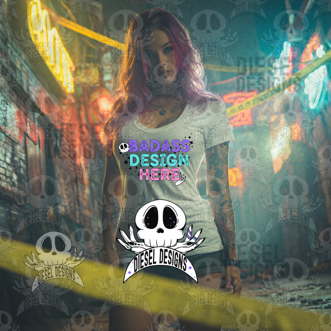 White Tshirt Crime Scene 2 Set of 11 Mock Ups | AI Assisted Mock UP | PNG |