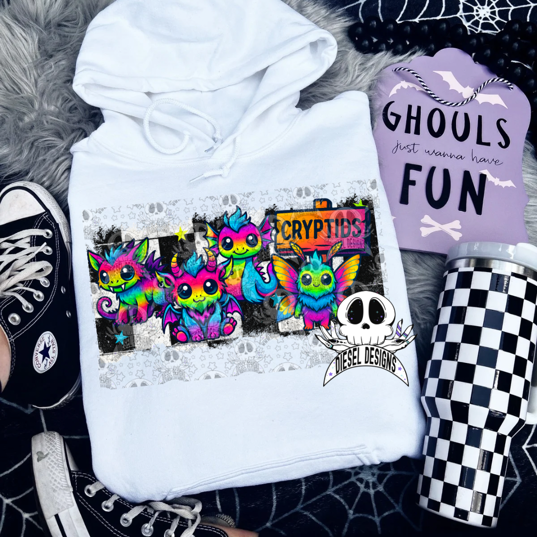 Kawaii Cryptids Collab With Emerald Ink|  Files | PNG | Collab | Seamless