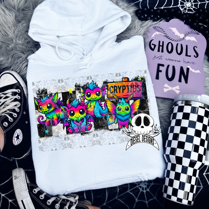 Kawaii Cryptids Collab With Emerald Ink|  Files | PNG | Collab | Seamless