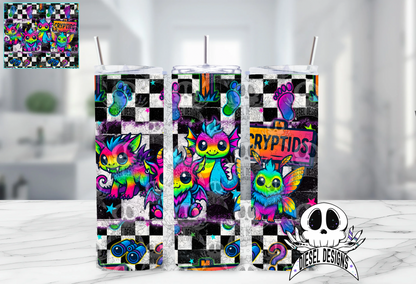 Kawaii Cryptids Collab With Emerald Ink|  Files | PNG | Collab | Seamless